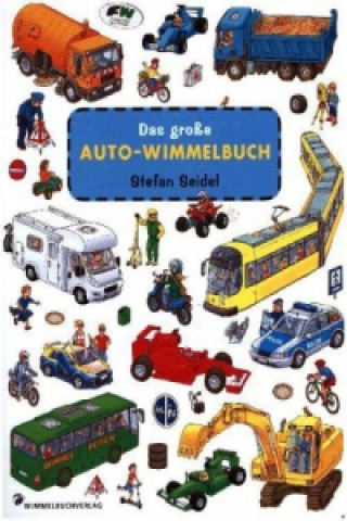 Knjiga Das große Auto Wimmelbuch Stefan Seidel