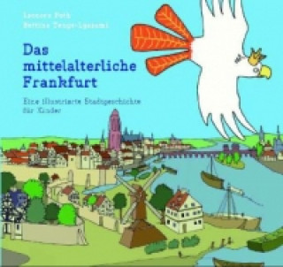 Carte Das mittelalterliche Frankfurt Leonore Poth