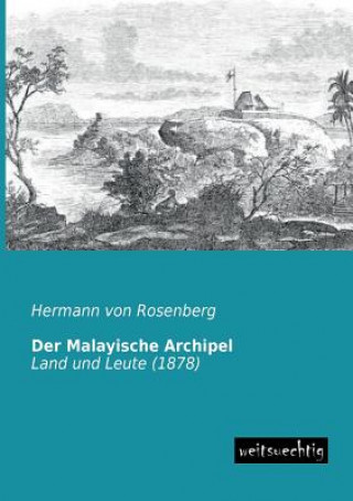 Carte Malayische Archipel Hermann von Rosenberg