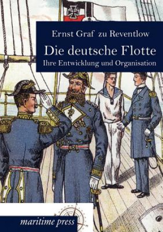 Buch deutsche Flotte Ernst Graf zu Reventlow