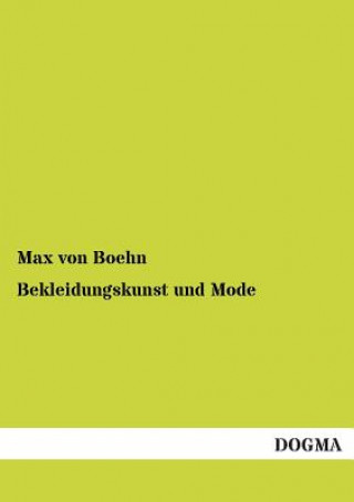 Carte Bekleidungskunst Und Mode Max von Boehn