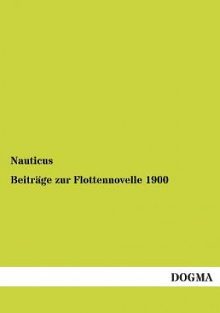 Kniha Beitrage zur Flottennovelle 1900 Mika Waltari