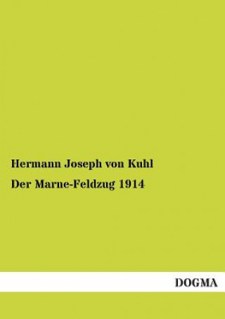 Carte Marne-Feldzug 1914 Hermann J. von Kuhl