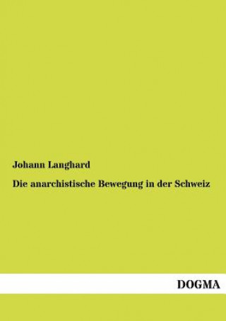 Carte anarchistische Bewegung in der Schweiz Johann Langhard