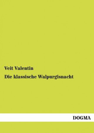 Kniha klassische Walpurgisnacht Veit Valentin