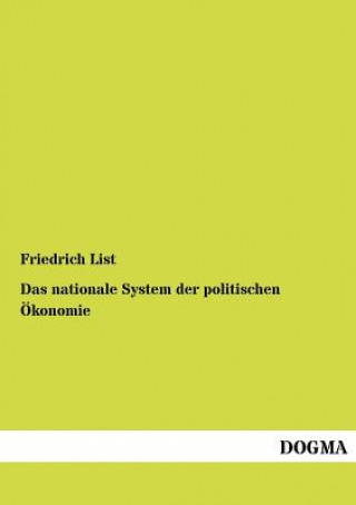 Βιβλίο nationale System der politischen OEkonomie Friedrich List