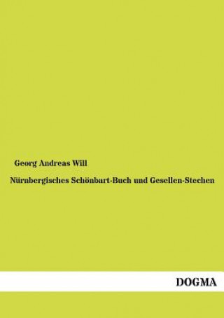 Carte Nurnbergisches Schoenbart-Buch und Gesellen-Stechen Georg Andreas Will