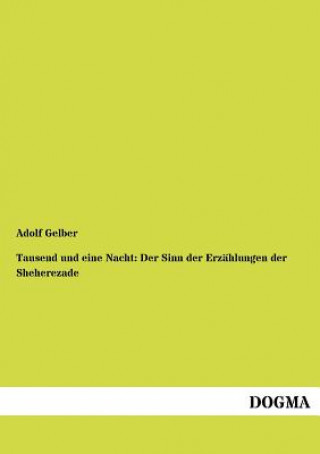 Book Tausend und eine Nacht Adolf Gelber