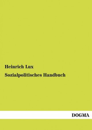 Carte Sozialpolitisches Handbuch Heinrich Lux