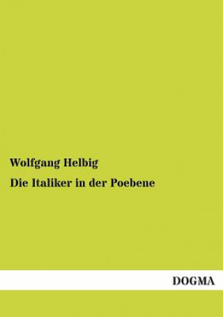 Książka Italiker in der Poebene Wolfgang Helbig