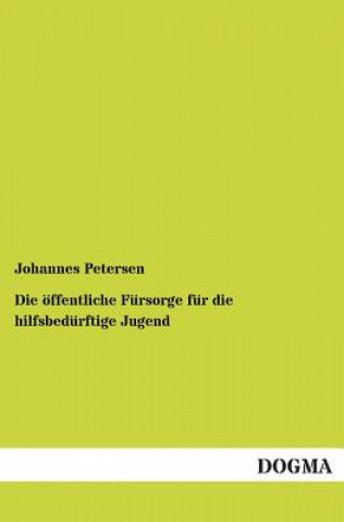 Könyv oeffentliche Fursorge fur die hilfsbedurftige Jugend Johannes Petersen