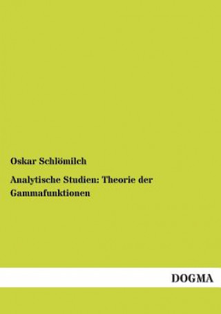 Książka Analytische Studien Oskar Schlömilch