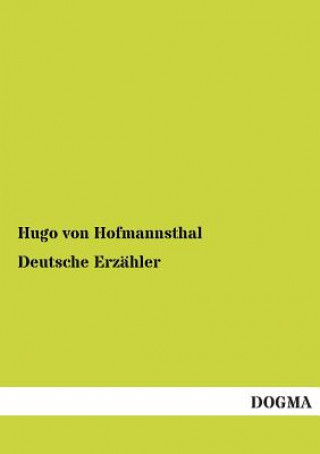 Carte Deutsche Erzahler Hugo von Hofmannsthal