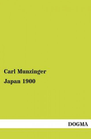 Carte Japan 1900 Carl Munzinger