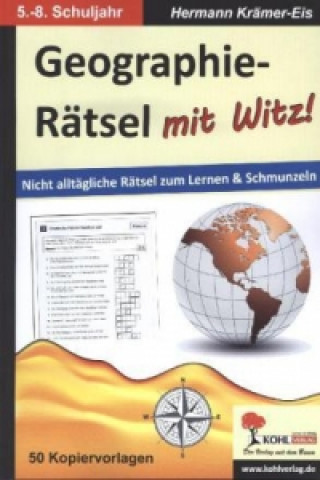 Könyv Geographie-Rätsel mit Witz!, 5.-8. Schuljahr Hermann Krämer-Eis