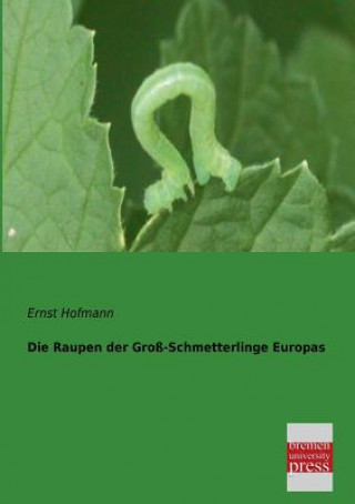 Könyv Raupen Der Gross-Schmetterlinge Europas Ernst Hofmann