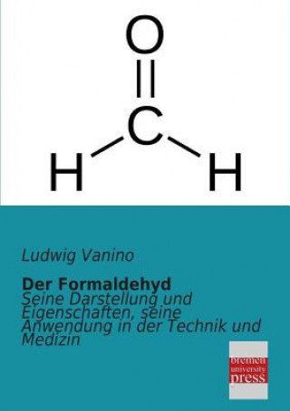 Könyv Formaldehyd Ludwig Vanino