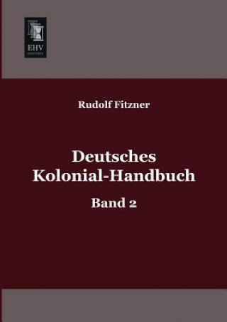 Carte Deutsches Kolonial-Handbuch Rudolf Fitzner