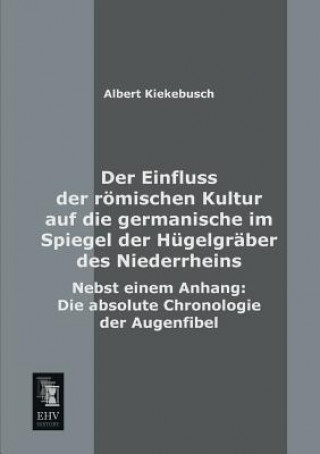 Carte Einfluss Der Romischen Kultur Auf Die Germanische Im Spiegel Der Hugelgraber Des Niederrheins Albert Kiekebusch