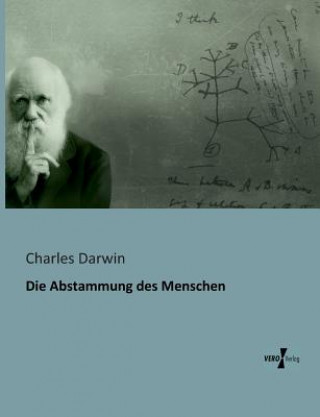 Carte Abstammung des Menschen Charles R. Darwin