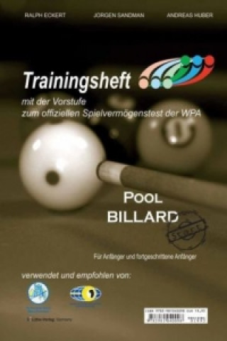 Carte Trainingsheft Pool Billard PAT-Start Ralph Eckert