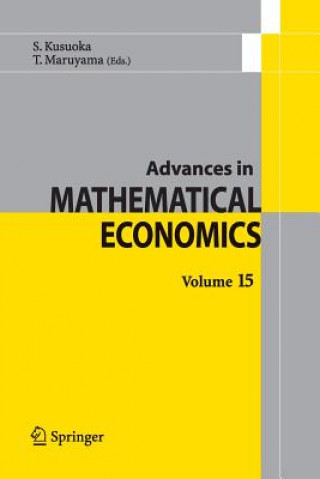 Kniha Advances in Mathematical Economics Volume 15 Shigeo Kusuoka
