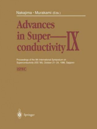 Könyv Advances in Superconductivity IX. Vol.2 Sadao Nakajima