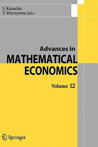 Kniha Advances in Mathematical Economics Volume12 Shigeo Kusuoka