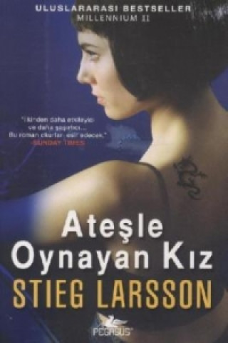 Kniha Atesle Oynayan Kiz. Verdammnis, türkische Ausgabe Stieg Larsson