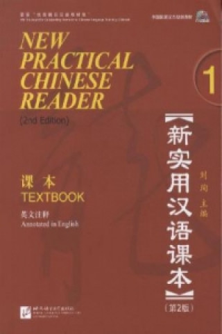 Könyv New Practical Chinese Reader vol.1 - Textbook Liu Xun