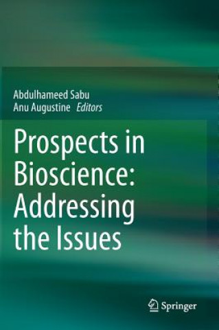 Carte Prospects in Bioscience: Addressing the Issues Abdulhameed Sabu