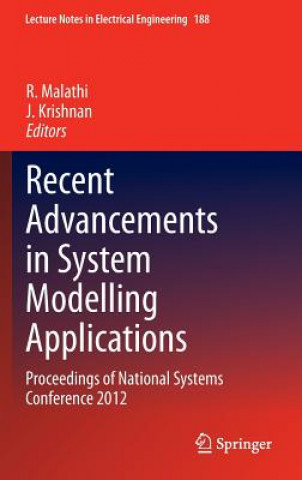 Kniha Recent Advancements in System Modelling Applications R Malathi