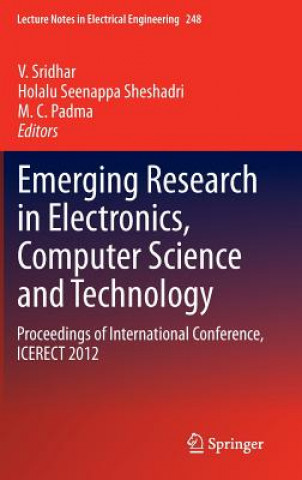 Carte Emerging Research in Electronics, Computer Science and Technology V Sridhar