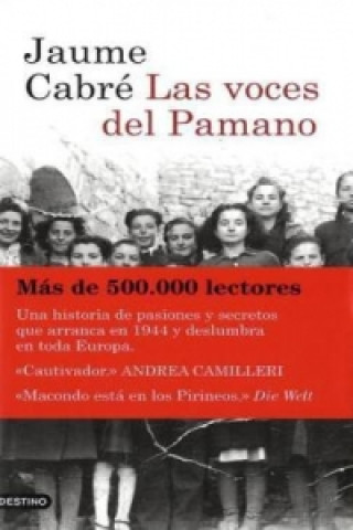 Kniha Las voces del Pamano. Die Stimmen des Flusses, spanische Ausgabe Jaume Cabré