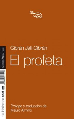 Buch El profeta Khalil Gibran