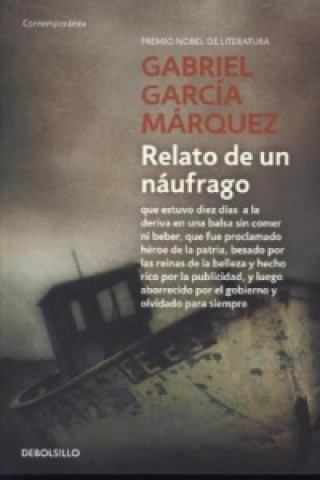 Книга Relato de un naufrago Gabriel Garcia Marquez