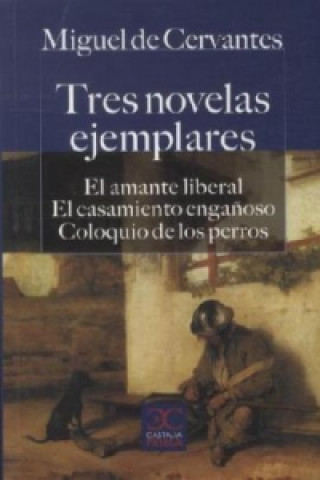 Libro Tres Novelas Ejemplares Miguel de Cervantes Saavedra