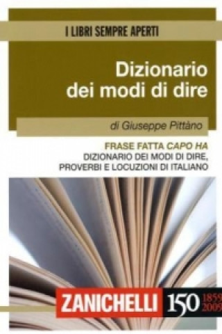 Kniha Dizionario dei modi di dire Giuseppe Pitt