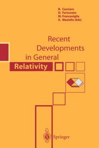 Buch Recent Developments in General Relativity B. Casciaro