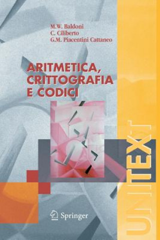 Könyv Aritmetica, crittografia e codici W. M. Baldoni