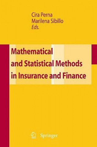 Książka Mathematical and Statistical Methods for Insurance and Finance Cira Perna