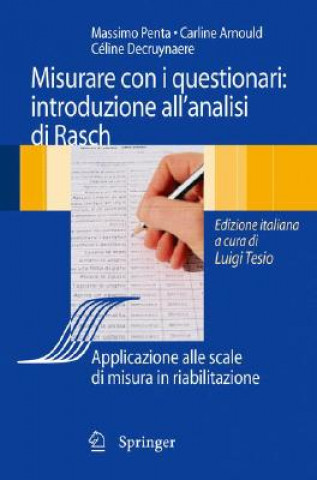 Kniha Analisi di Rasch e questionari di misura Massimo Penta
