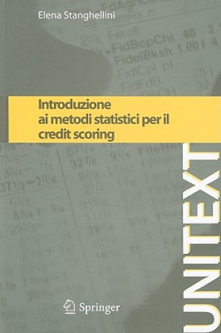 Книга Introduzione ai metodi statistici per il credit scoring Elena Stanghellini