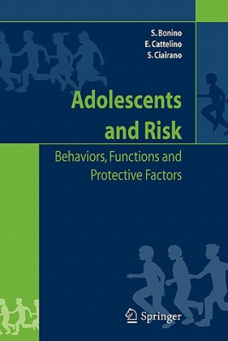 Kniha Adolescents and risk Silvia Bonino