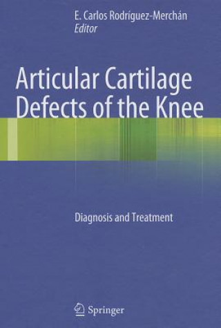 Kniha Articular Cartilage Defects of the Knee E. Carlos Rodriguez-Merchán