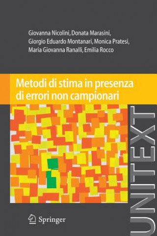 Könyv Metodi di stima in presenza di errori non campionari Giovanna Nicolini