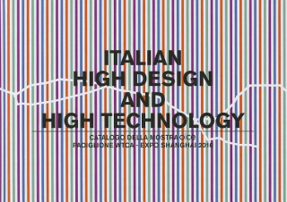 Carte Italian High Design & High Technology Pino Scaglione