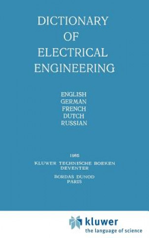 Knjiga Dictionary of Electrical Engineering Y. N. Luginsky