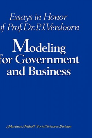 Kniha Modeling for Government and Business Cornelis A. van Bochove