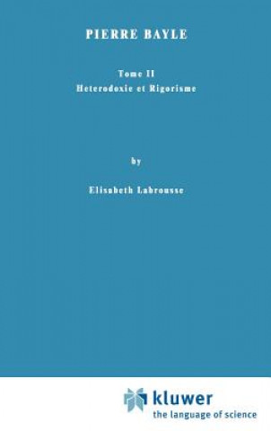 Książka Pierre Bayle Elisabeth Labrousse